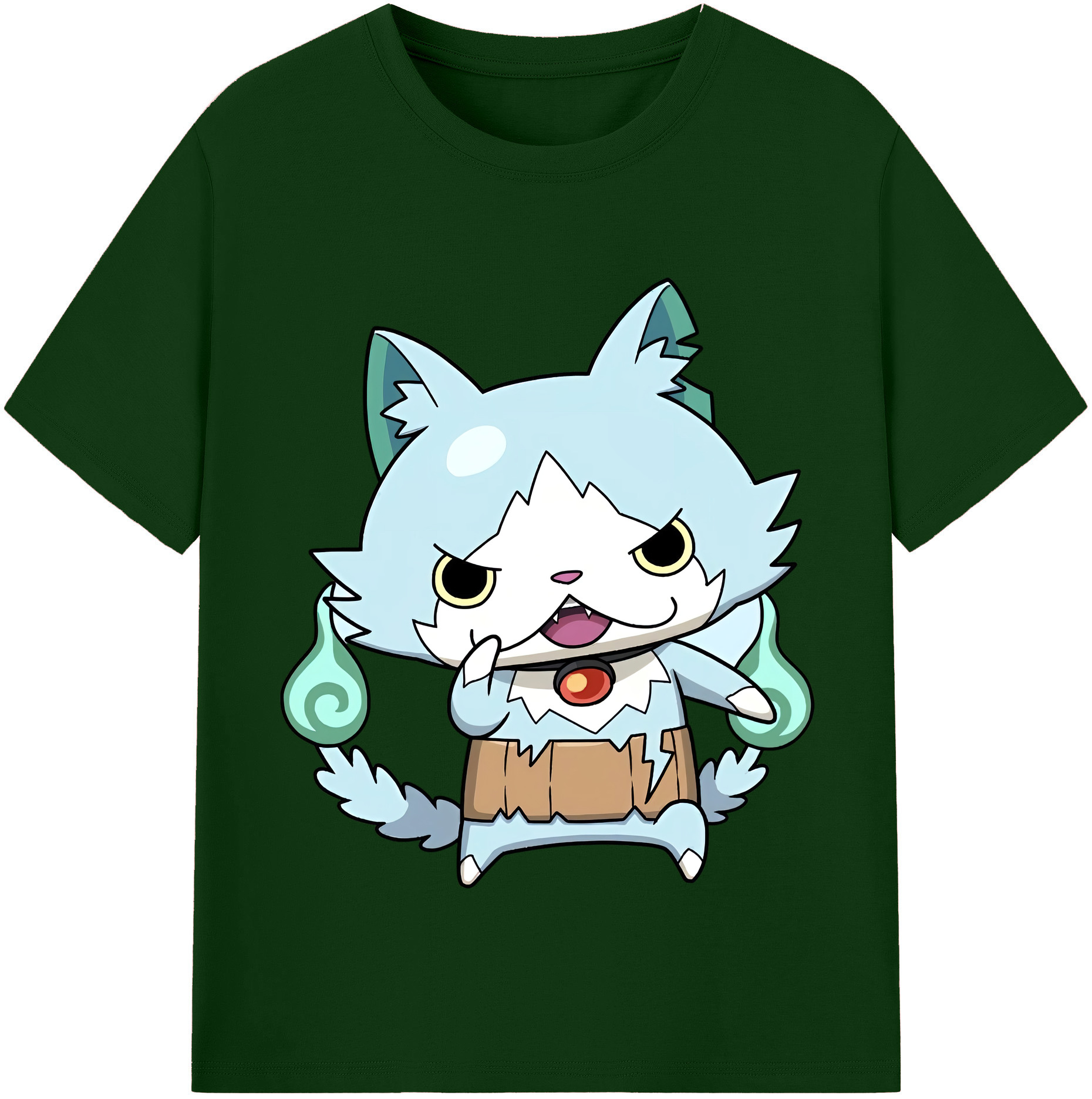（画像用） 妖怪ウォッチ Yo-kai Watch 綿100％半袖Tシャツ（フロントプリント）